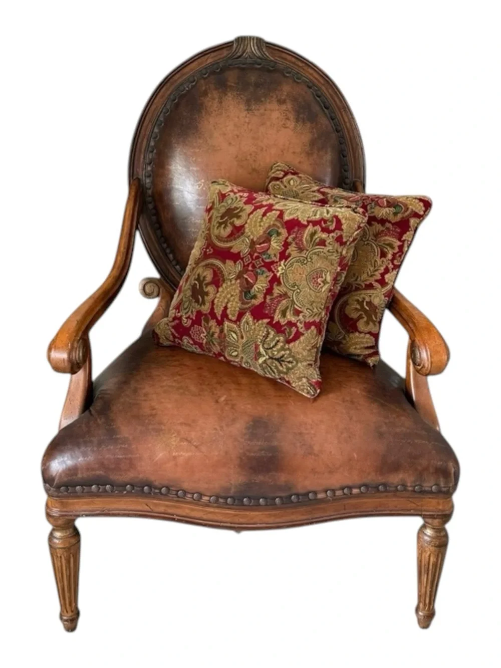 Ralph Lauren 𑗋 2 Red Jardiniere Velvet Throw Pillows 𑗋 Bed Sofa 𑗋 New Bohemian